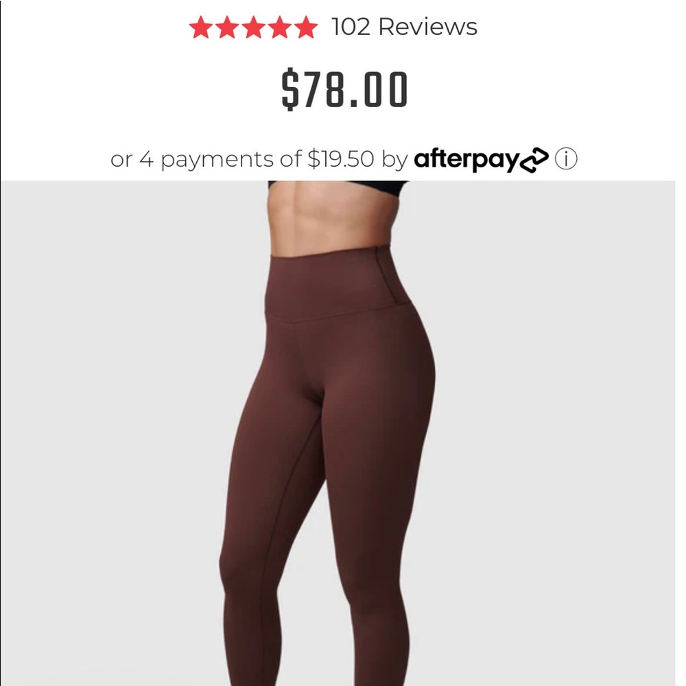 Size small born primitive workout pants NWT
